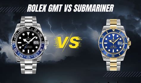 rolex gmt vs submariner ceramic|submariner batman.